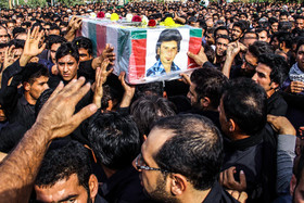 تشییع شهدای تیراندازی در حسینیه دزفول